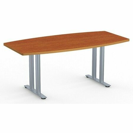 SPECIAL-T Conference Table, BoatShaped, T-Base, 72inx36in, WCY SCTSIENTL3672WC